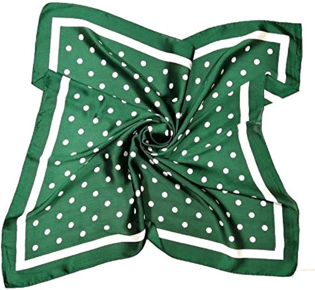 Shanlin Silk Feel Pattern Square Scarves 27" X 27" | Amazon (US)