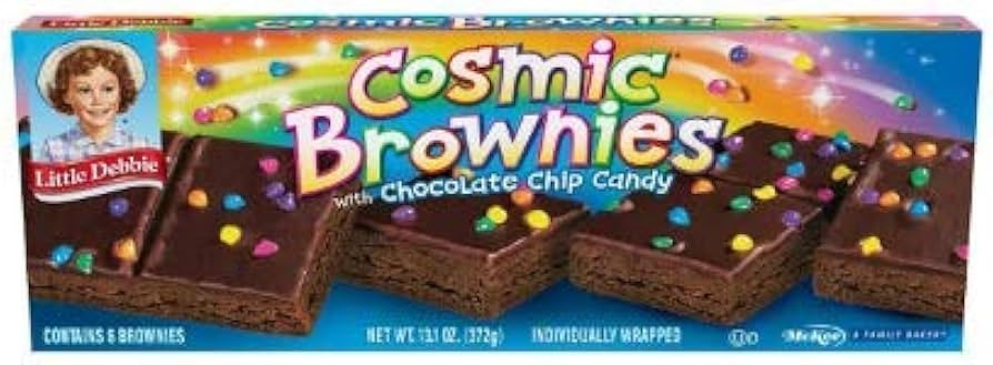 Little Debbie, Chocolate Chip Cosmic Brownies, 13.1 Ounce | Amazon (US)