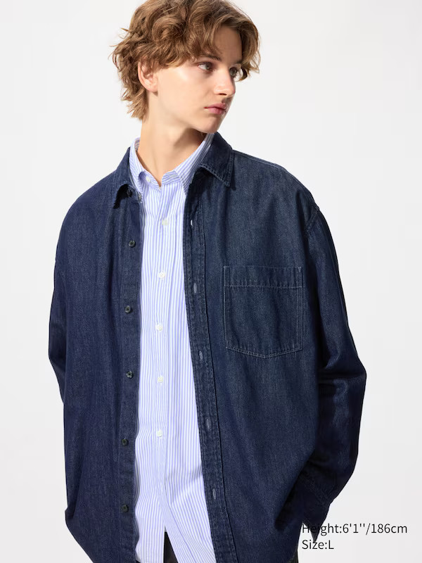 Denim Overshirt | UNIQLO (US)