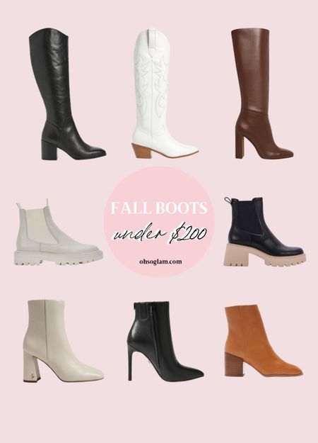 Fall boots under $200🤎 ankle booties, ankle boots, chelsea boots, staple boots, heeled boots, heeled booties

#LTKstyletip #LTKshoecrush #LTKSeasonal