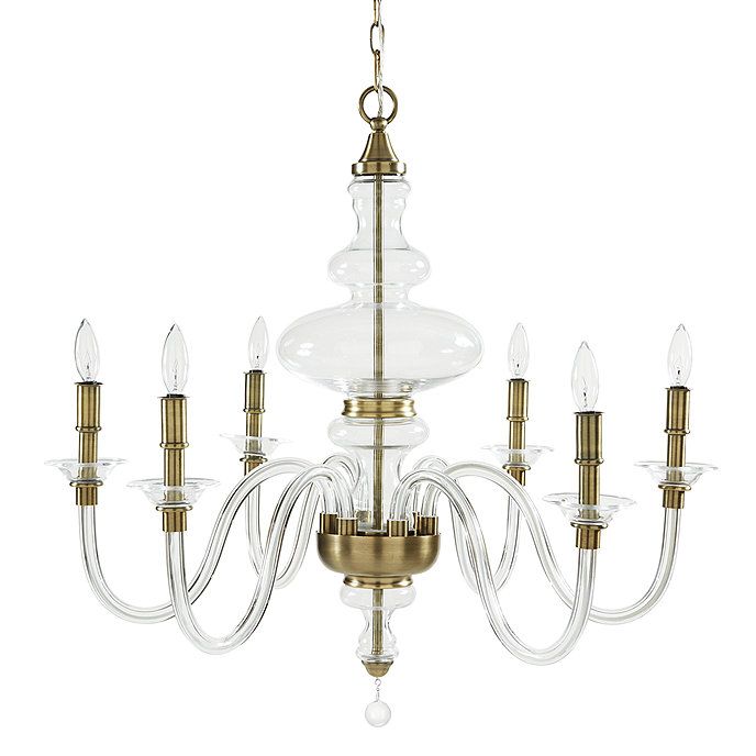 Mila Blown Glass Chandelier | Ballard Designs, Inc.