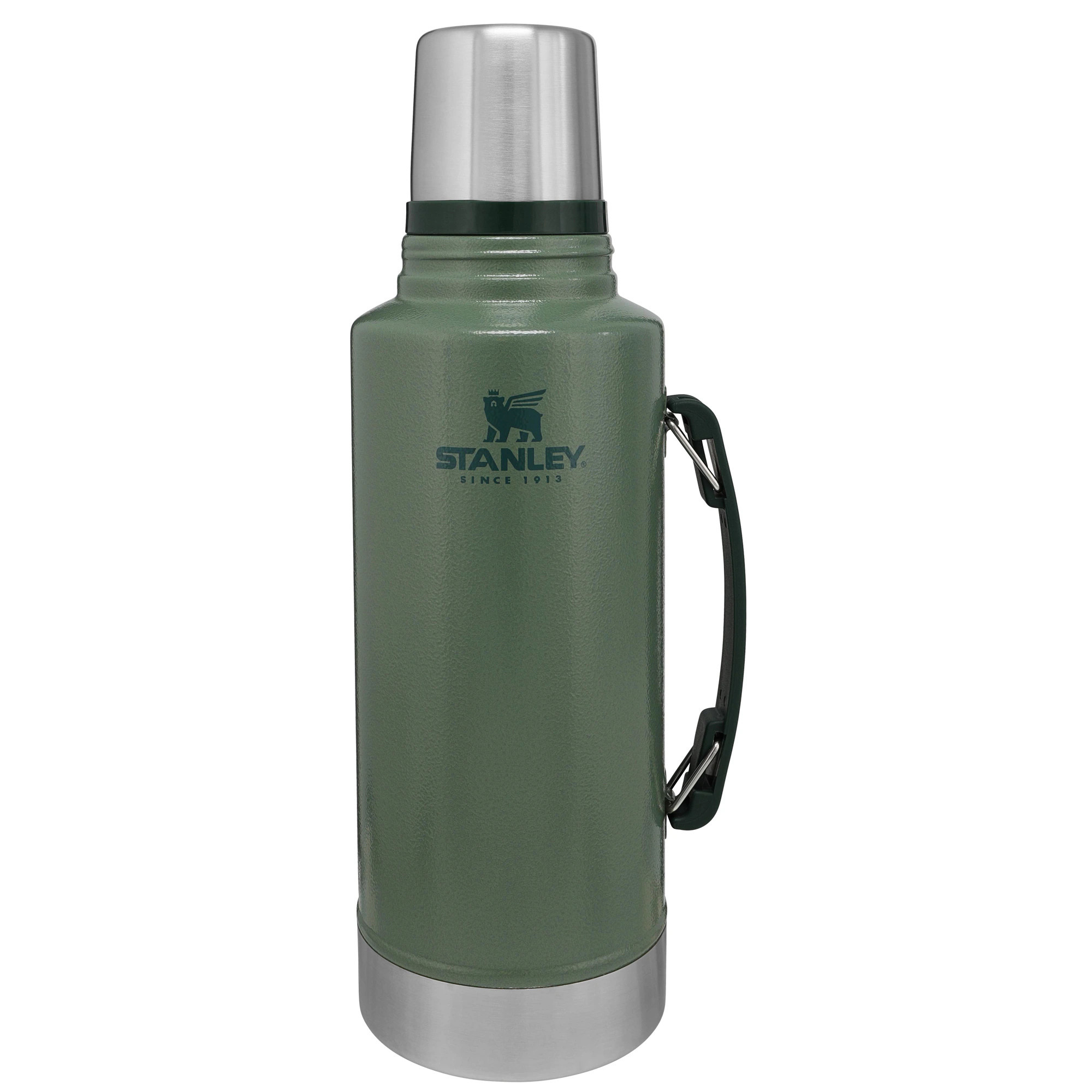 Stanley 2-Quart Stainless Steel Insulated Water Bottle- Hammertone Green | 10-08916-002 | Lowe's
