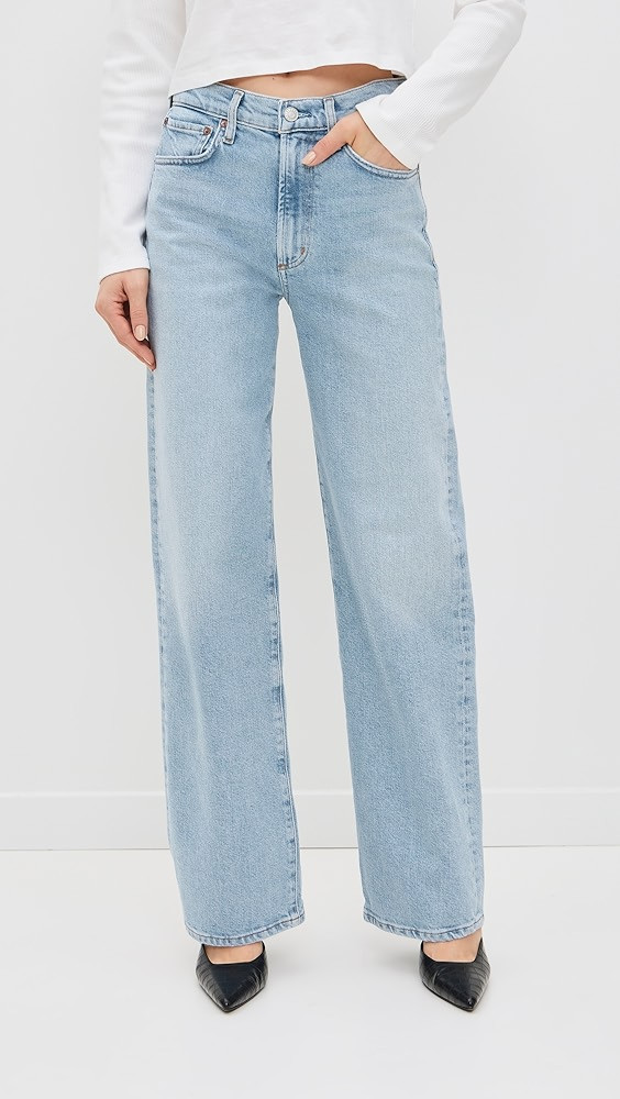 Harper Jeans Mid Rise Relaxed Straight | Shopbop