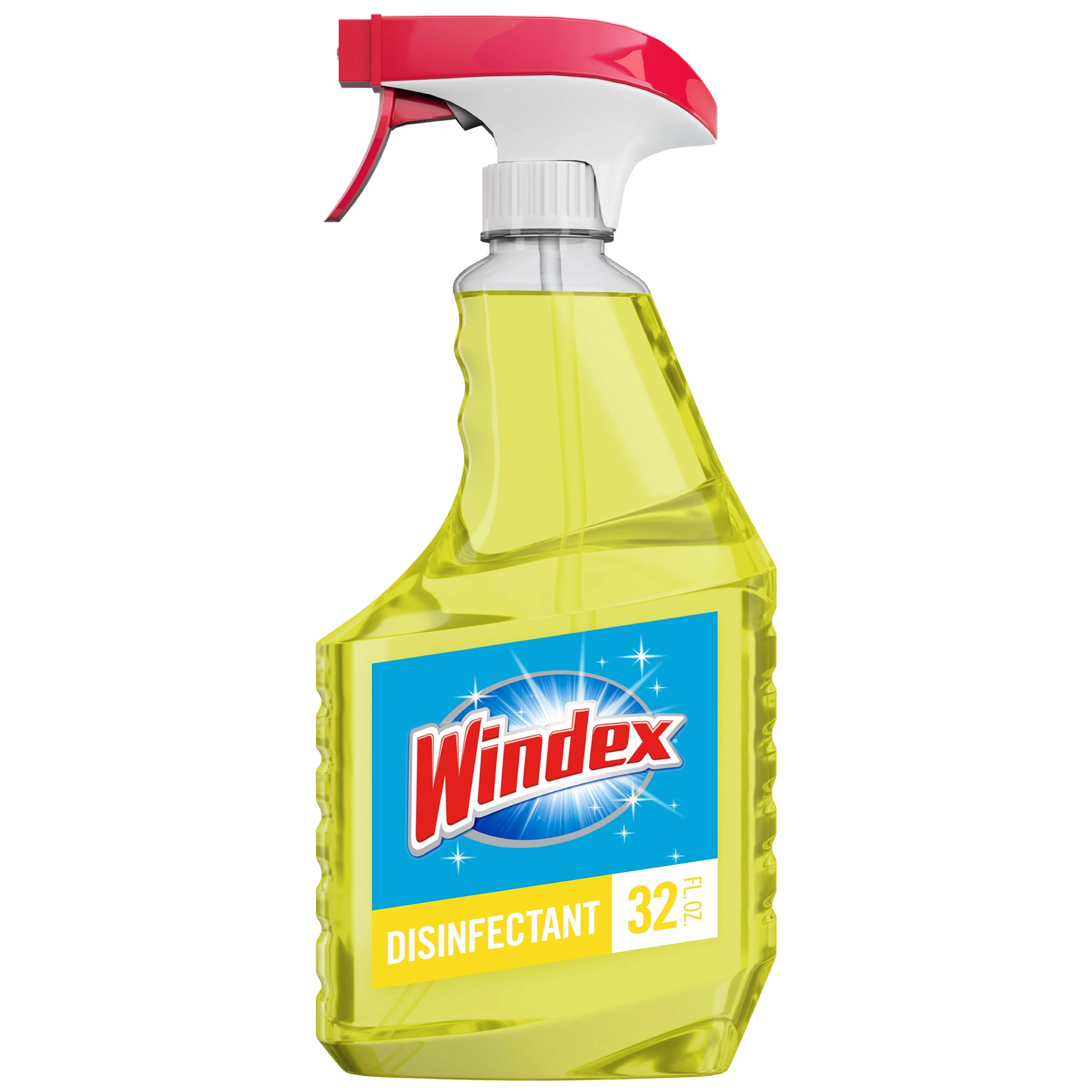 Windex Disinfectant Cleaner Multi-Surface Citrus Fresh, Spray Bottle, 32 fl oz | Walmart (US)