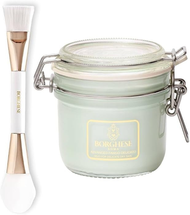 Borghese Advanced Fango Delicato Mud Mask and Deluxe Mask Applicator | Amazon (US)