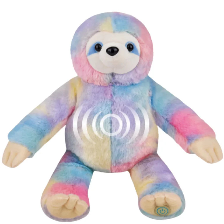 Health Touch Huggable Rainbow Sloth Massaging Massager Gift with Relaxing Vibration | Walmart (US)