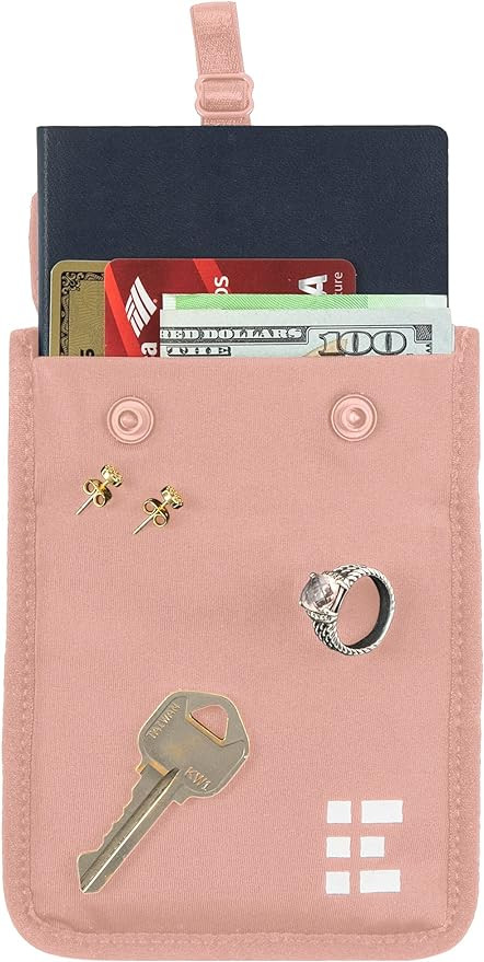 Hidden Bra Wallet - Travel Pouch and Secret Pocket for Passport, Money, Credit Cards - Undercover... | Amazon (US)