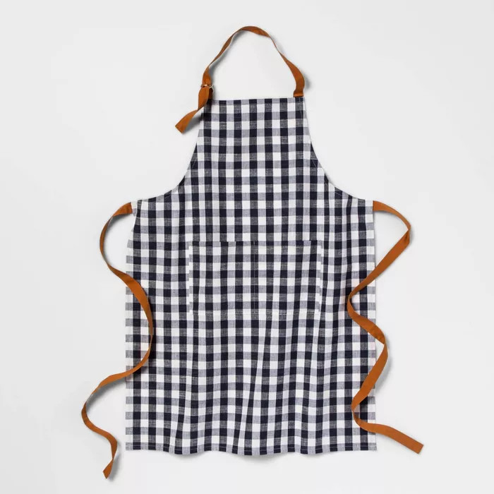 Check Apron Blue - Threshold™ | Target