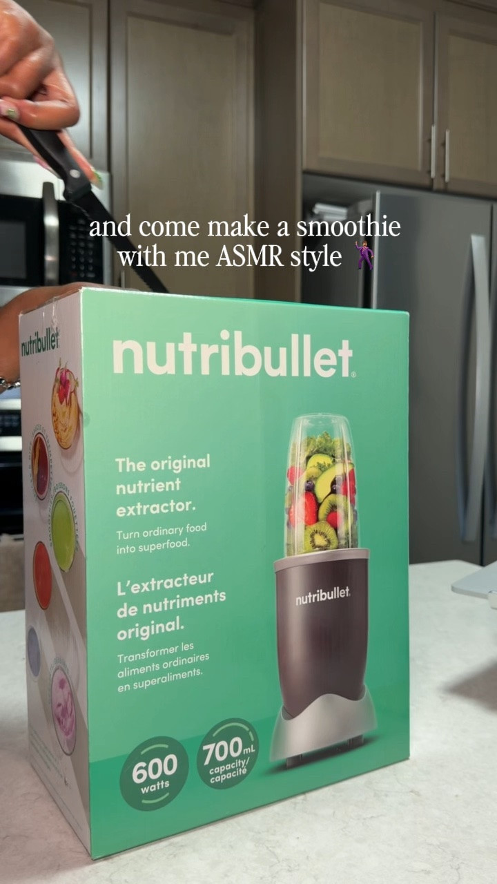 the things I’ll do with my first @nutribullet 🕺🏽🤤😍🍦 

everything I used from my smoothie was from @Walmart. this was a first attempt at this recipe and it ATEE!! 

#unboxingvideo #smoothierecipe #proteinsmoothie #walmartfind #nutribulletblender

#LTKcanada #LTKtravel #LTKfitness