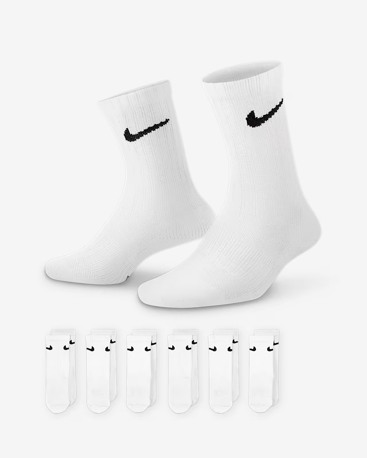 Little Kids' Crew Socks (6 Pairs) | Nike (US)
