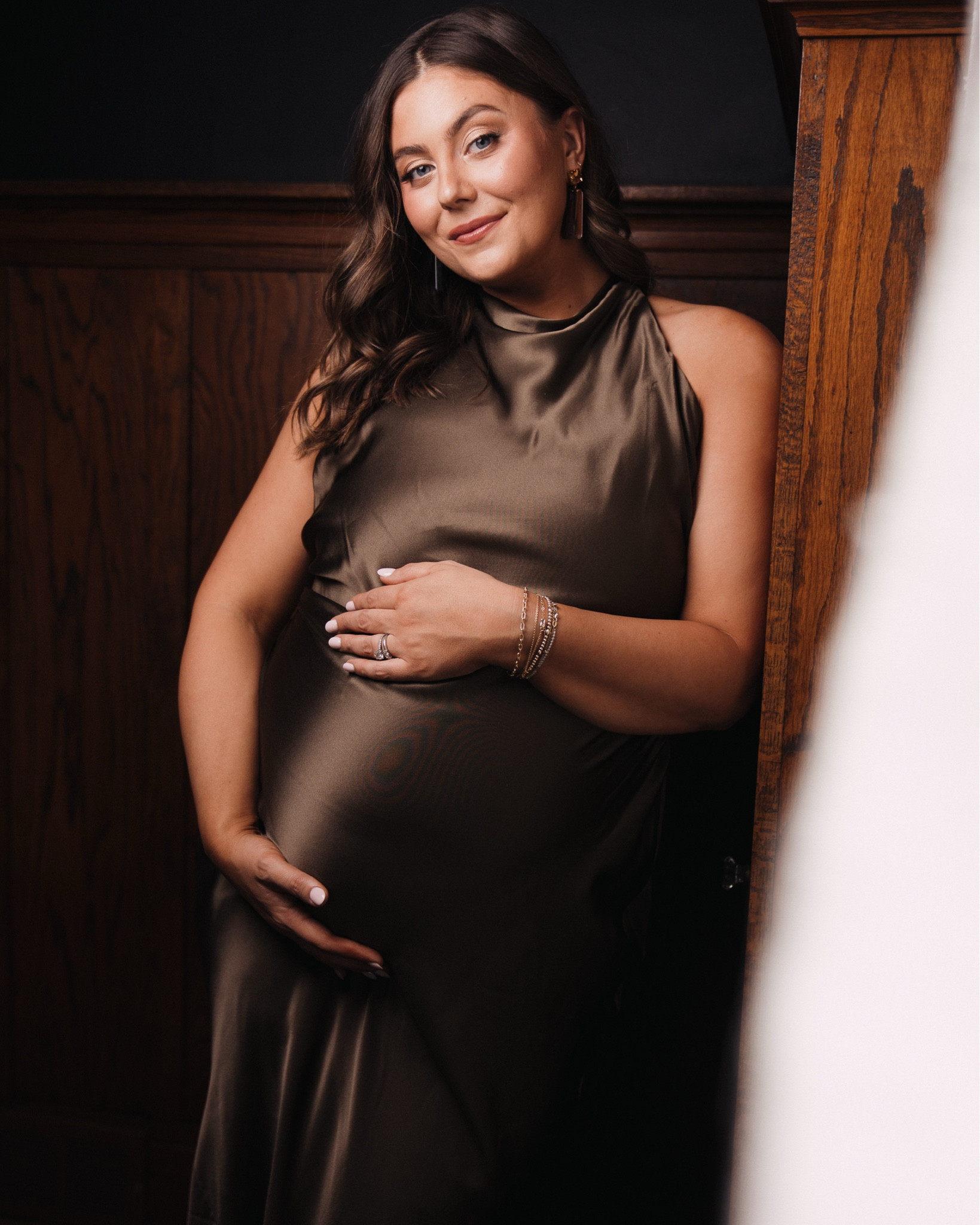 Maternity photoshoot - wearing size 18 in dress 

#LTKMidsize #LTKmomlife #LTKBump