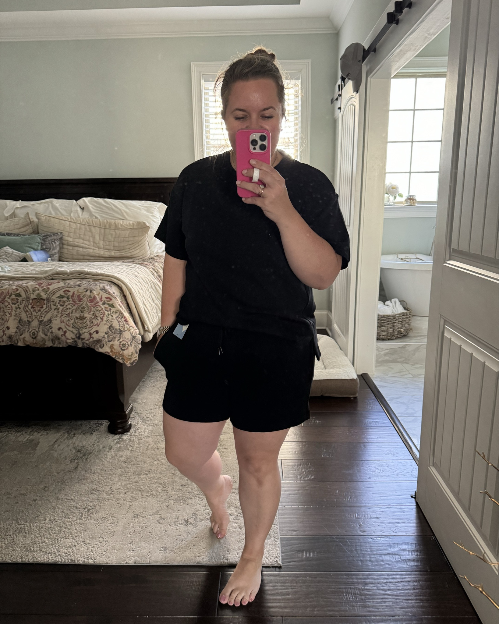 Luxe tee and short set from Sam’s Club! Spanx dupe for sure! 

#luxe #sams #spanxdupe #soft #set 

#LTKActive #LTKMidsize #LTKFindsUnder50