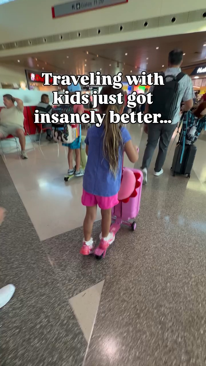 You’ll never travel the same ever again! Lots of colors and detachable scooter 10/10!

#momhack #familyvacation #travelhack