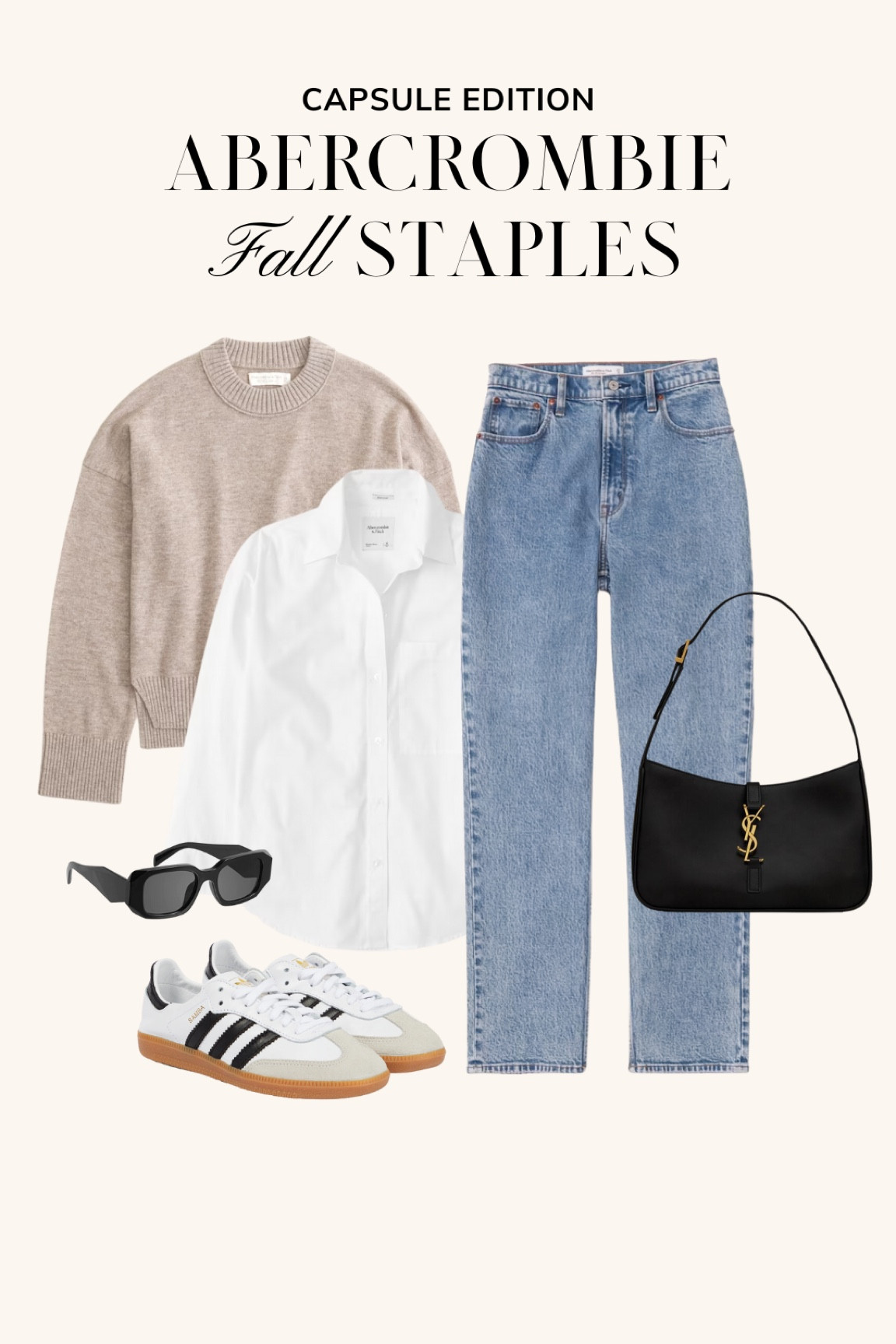 Abercrombie fall staples🤍 fall capsule wardrobe, fall wardrobe basics, fall basics, fall style, fall looks, casual fall outfit, casual fall outfits, fall staple, Abercrombie jeans, Abercrombie denim, button ups, button up shirt

#LTKsalealert #LTKSale #LTKSeasonal