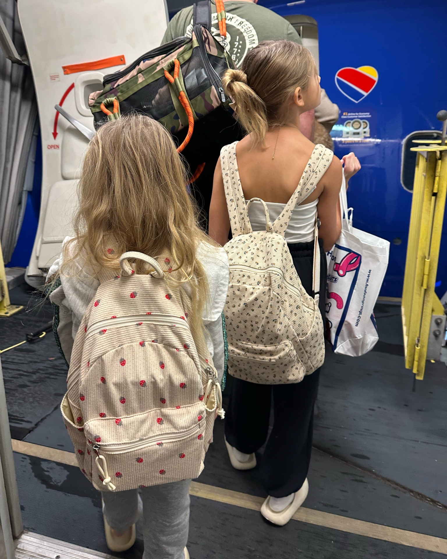 Girls corduroy backpacks perfect for traveling! 

#LTKFindsUnder50 #LTKKids