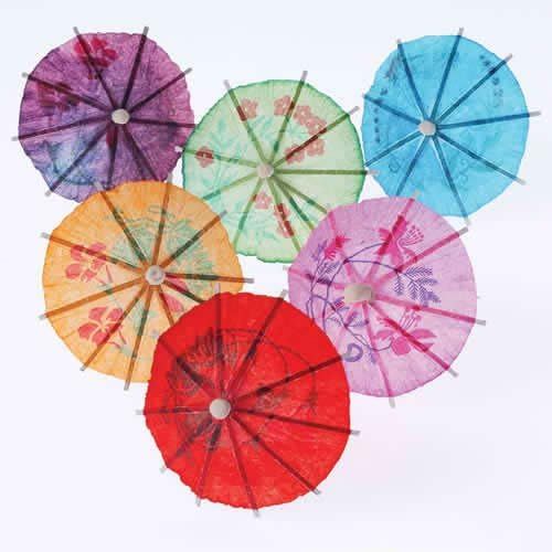 Cocktail Parasols/48-Pc | Amazon (US)