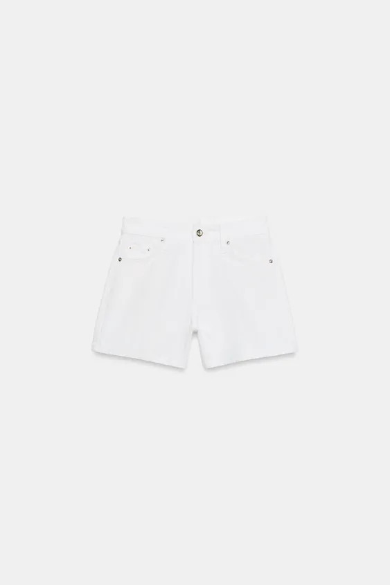 Gr\u00f6\u00dfe des Models: 170 cmMITTELHOHER BUND \u2013 MOM FIT \u2013 STARRER DENIMFive-Pocket... | Zara DE