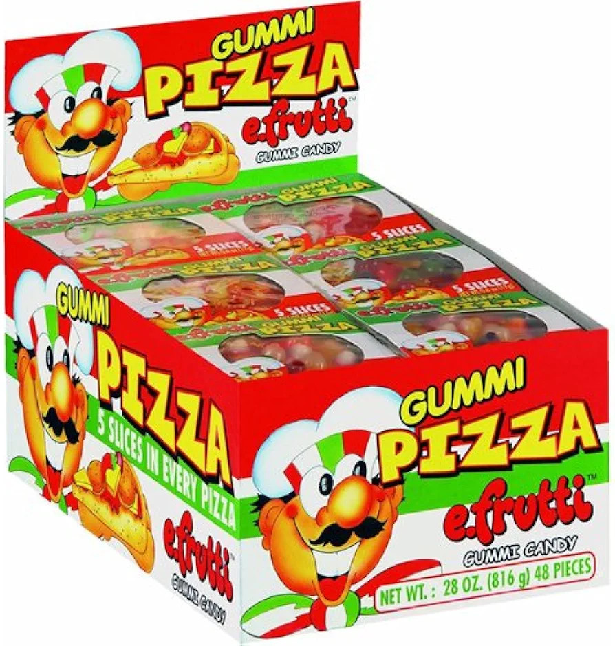 E Frutti Gummi Candy Pizza - 48'S, .6-Ounce (Pack of 48) | Amazon (US)