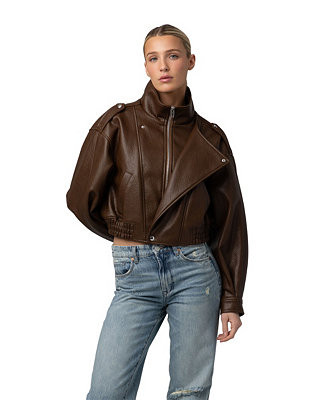 Women's High Mock Collar Jacket | Macy's