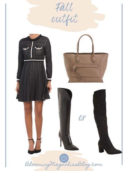 Fall/winter outfit idea. 

• sweater dress • leather high shaft boots • over the knee boots • leather boots • leather bag • longchamp bag  • luxury bag  • designer bag 

#LTKitbag #LTKSeasonal #LTKstyletip