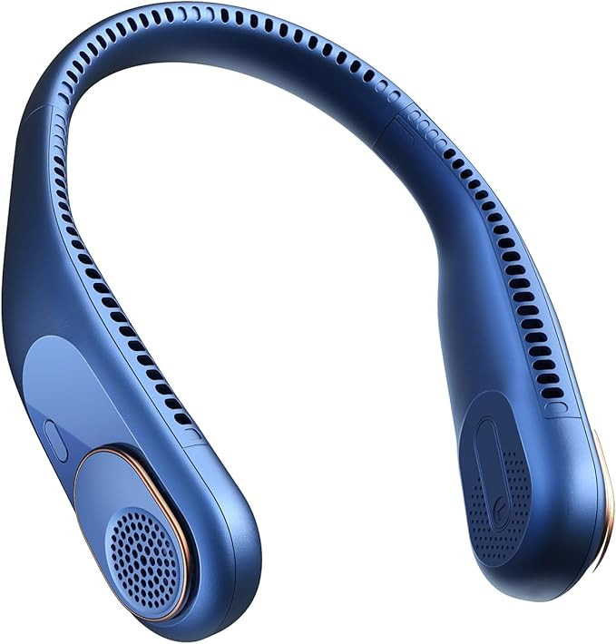 SWEETFULL Portable Neck Fan 360° Cooling Bladeless Personal Fan | No Hair Twisting - 4000mAh USB... | Amazon (US)