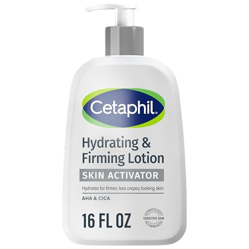 Cetaphil Skin Activator Hydrating & Firming Body Lotion 16oz, Mandelic Acid (AHA) and Centella Asiatica (CICA) Body Moisturizer, Hydrates and Firms Aging Skin, Anti-Aging Body Skincare | Amazon (US)