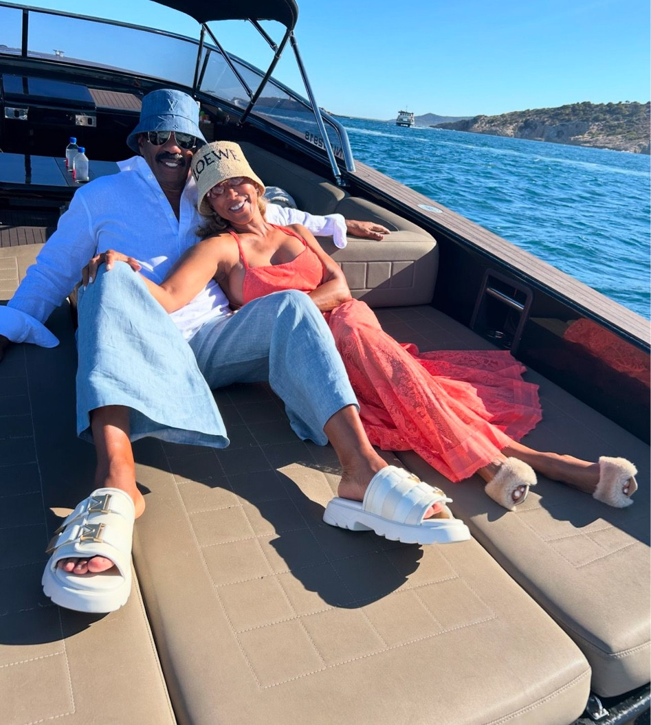 Yacht style with Steve and Marjorie💃🏽