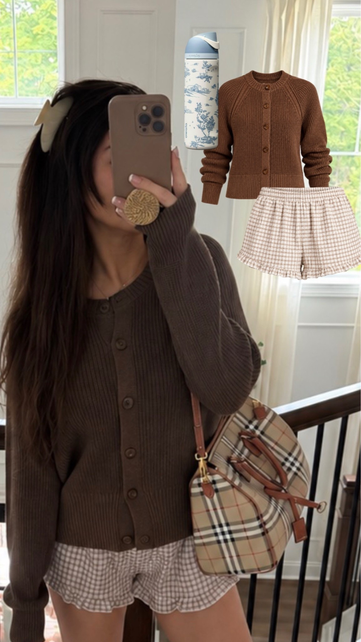 Sweater runs true to size but size up if you want a more oversized fit. Shorts are also true to size 🐻🤎

#LTKootd #LTKdayinmylife #LTKmomlife