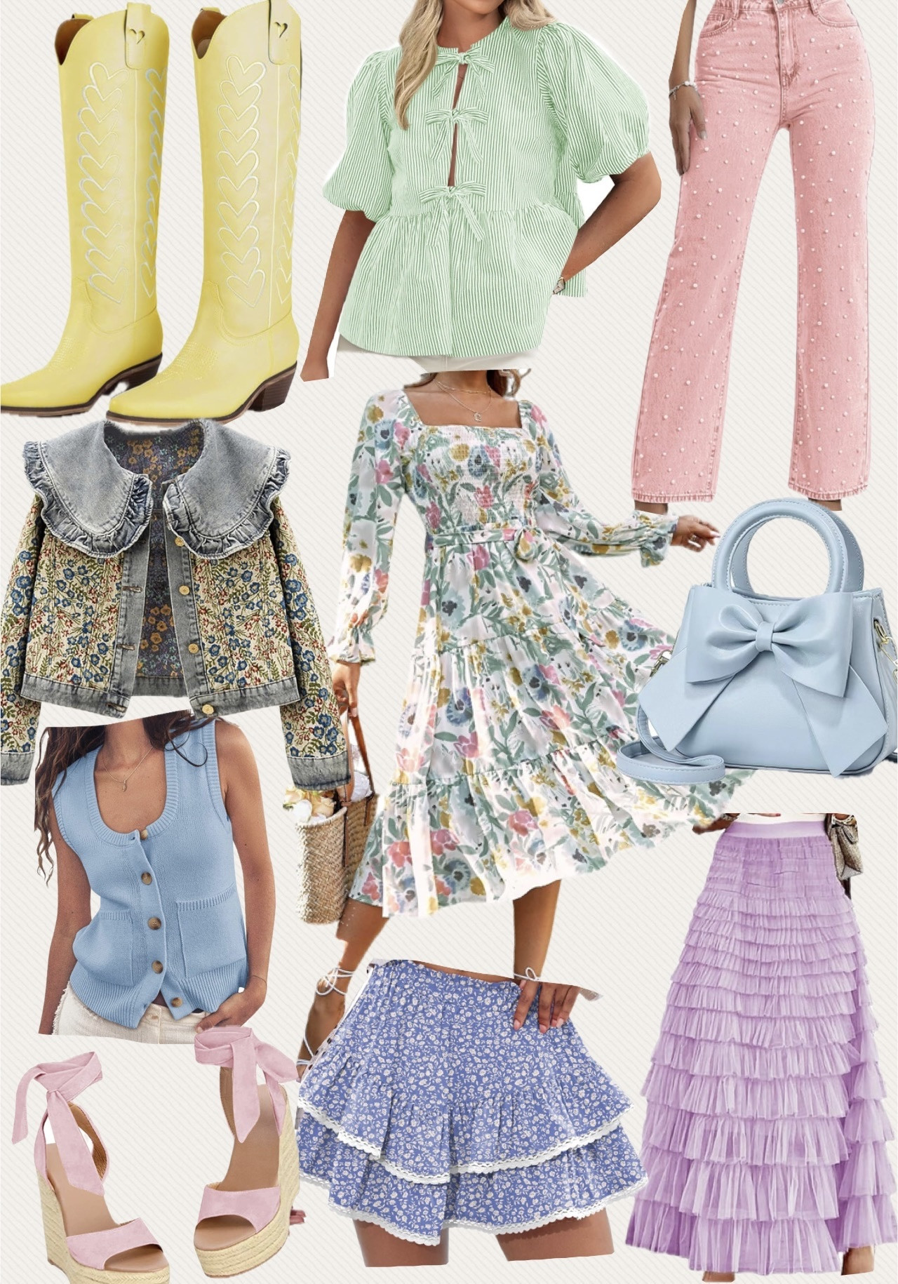 Amazon spring fashion! Sprint dresses, spring shoes, spring outfit ideas on Amazon