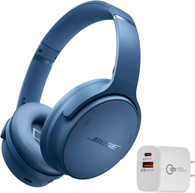 Bose QuietComfort Bluetooth Headphones, Wireless Headphones with Active Over Ear Noise Cancelling... | Amazon (US)