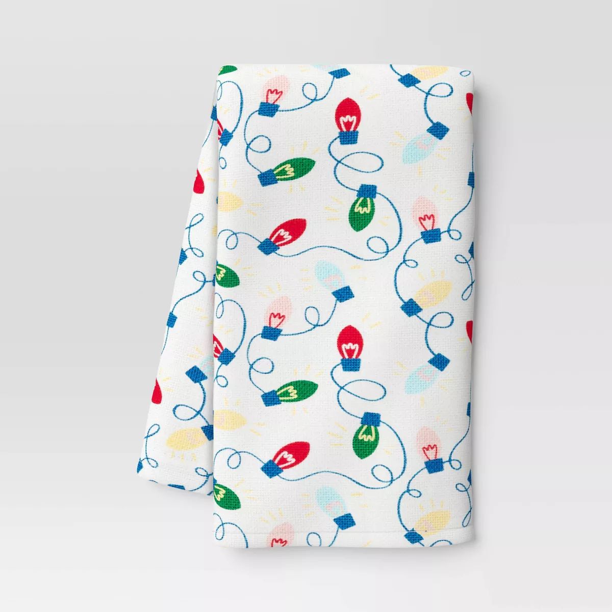 Christmas 'Light Bulb Toss' Kitchen Towel - Wondershop™ | Target