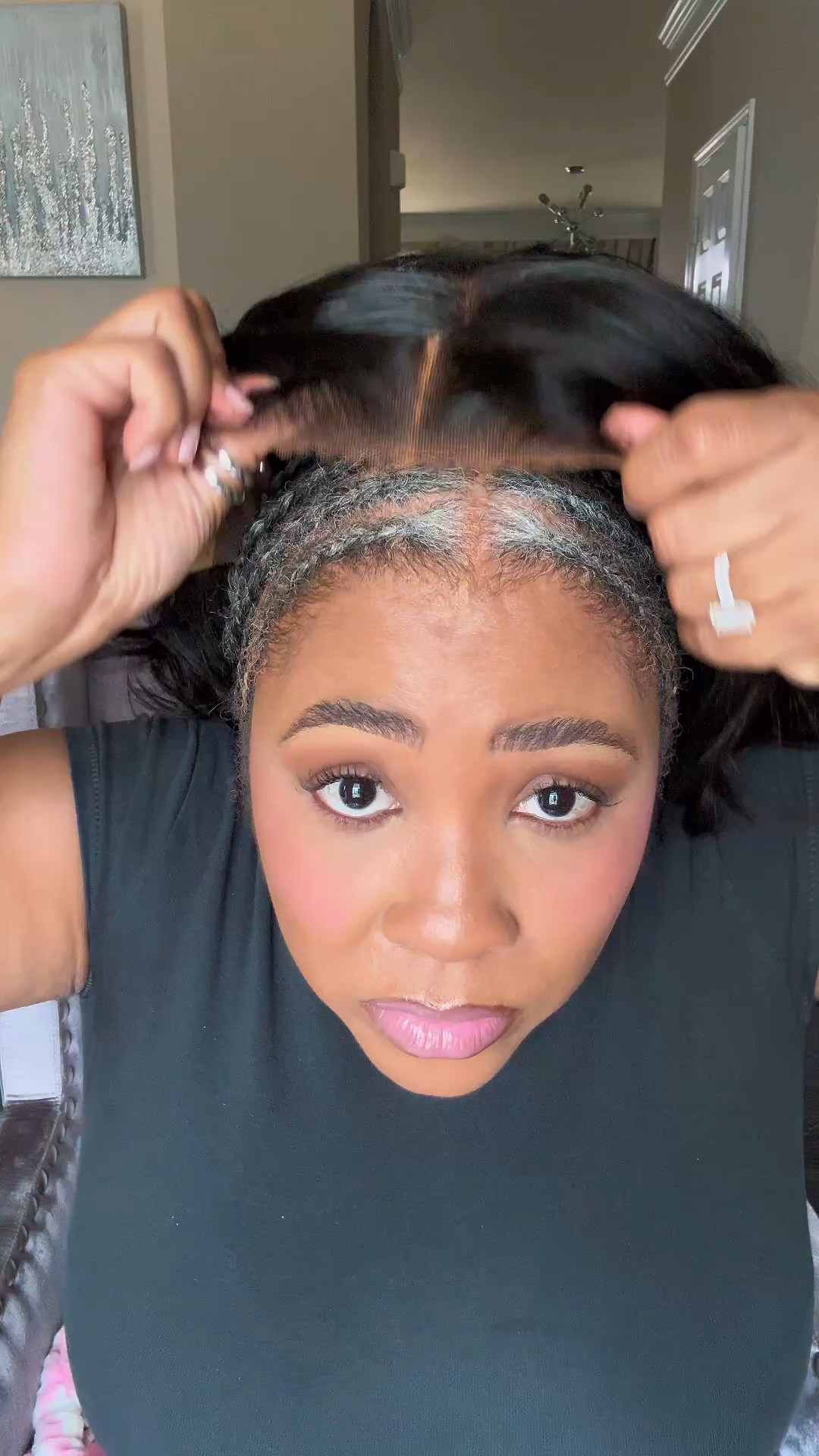 C part wig 20"