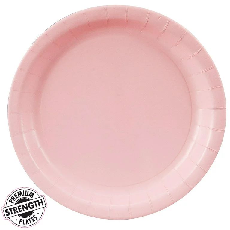 Dinner Plate - Pink (24 Count) | Walmart (US)