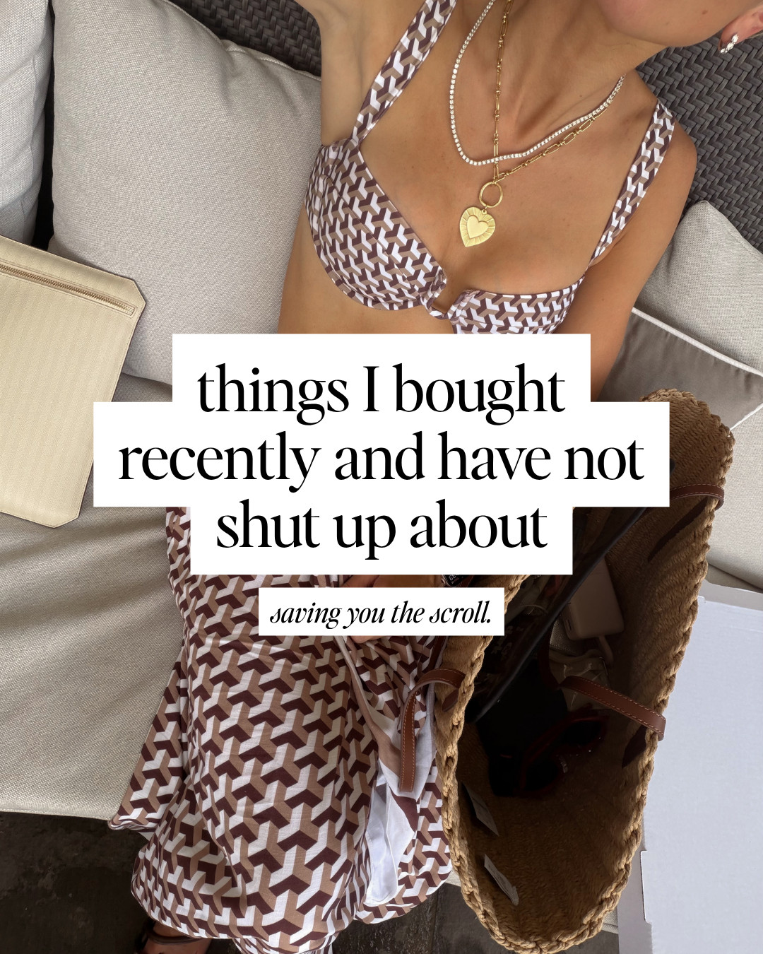 Things I have recently bought and have not shut up about - favorite skincare products, night time products, swim and   wardrobe basics! 

 