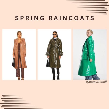 Spring raincoats. 

#LTKSeasonal #LTKstyletip #LTKworkwear