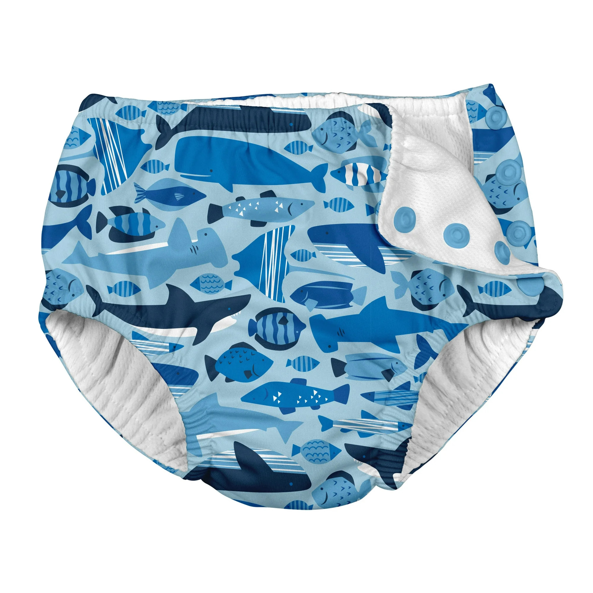 i play. Baby and Toddler Boys Snap Reusable Absorbent Swim Diaper | Walmart (US)
