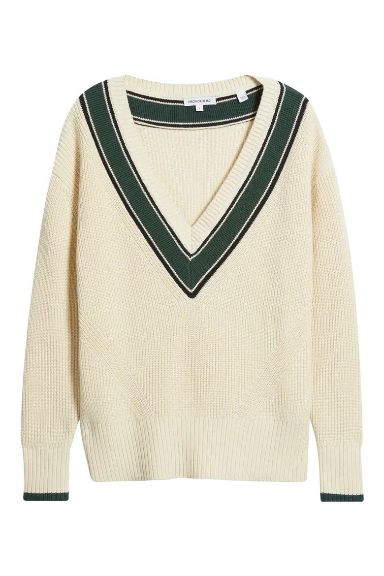 Jovren Contrast Detail Cotton & Cashmere Sweater (Women) | Nordstrom | Nordstrom