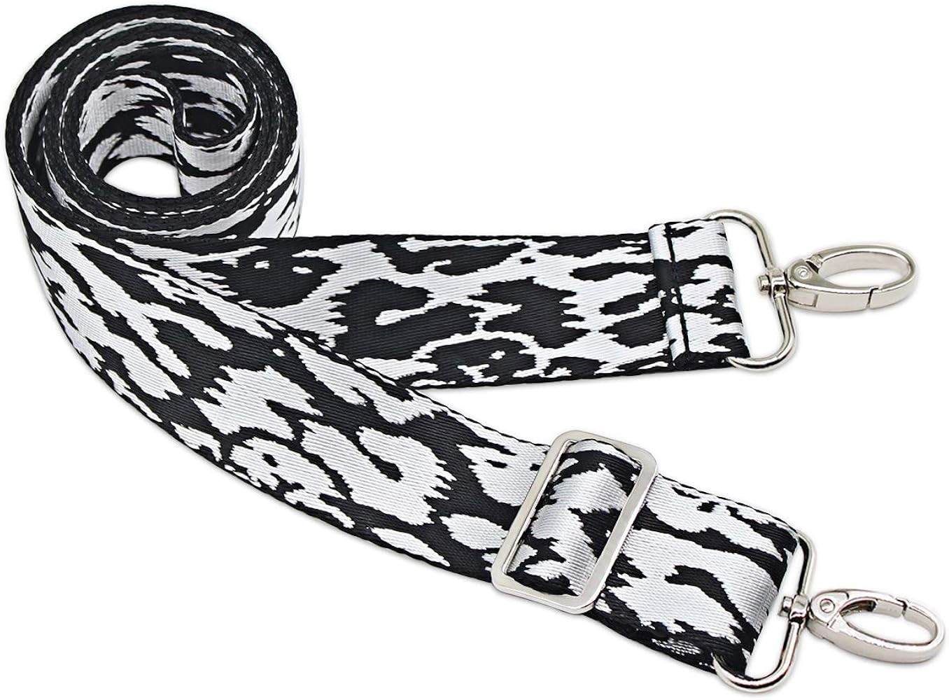 Purse Strap Shoulder Strap Replacement Adjustable Belt Guitar Style Canvas Cross Body Hand Bag St... | Amazon (US)