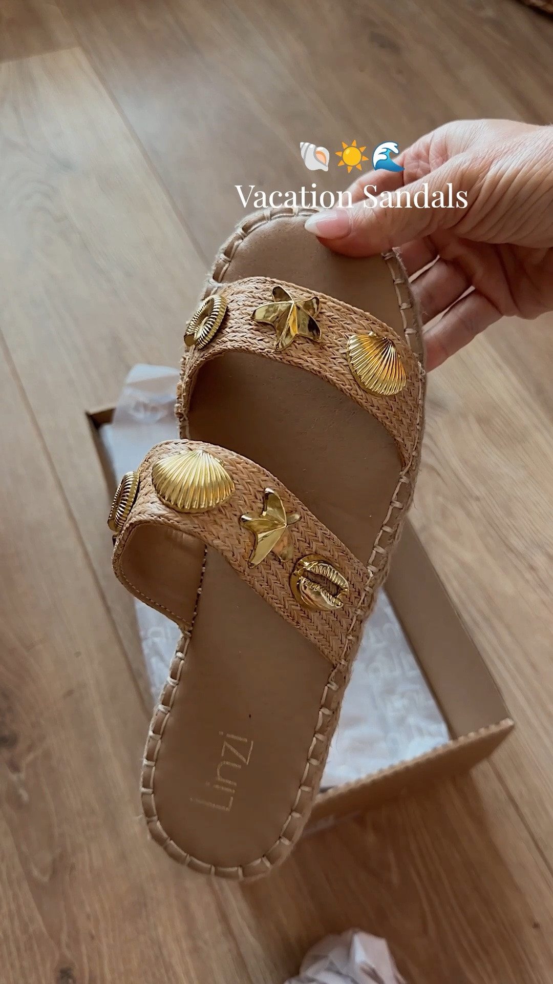 The cutest vacation sandals for our beach vacation. Love the gold seashell details with the raffia soles. 🐚🌊☀️

Beach vacation outfits, espadrilles, summer outfits, vacation shoes

#LTKootd #LTKgrwm #LTKSeasonal