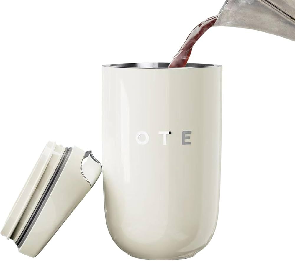 OTE Coffee Cup Travel Mug 12 OZ Leakproof, Keep Ice & Hot Personal Coffee Cup, 350 ML Vacuum Insu... | Amazon (US)