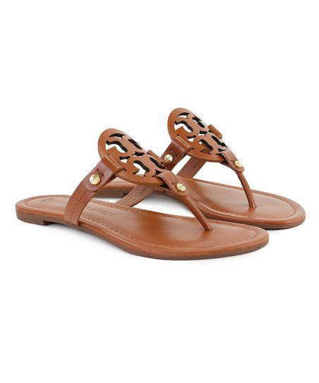 Vachetta Brown Miller Leather Sandal - Women | Zulily