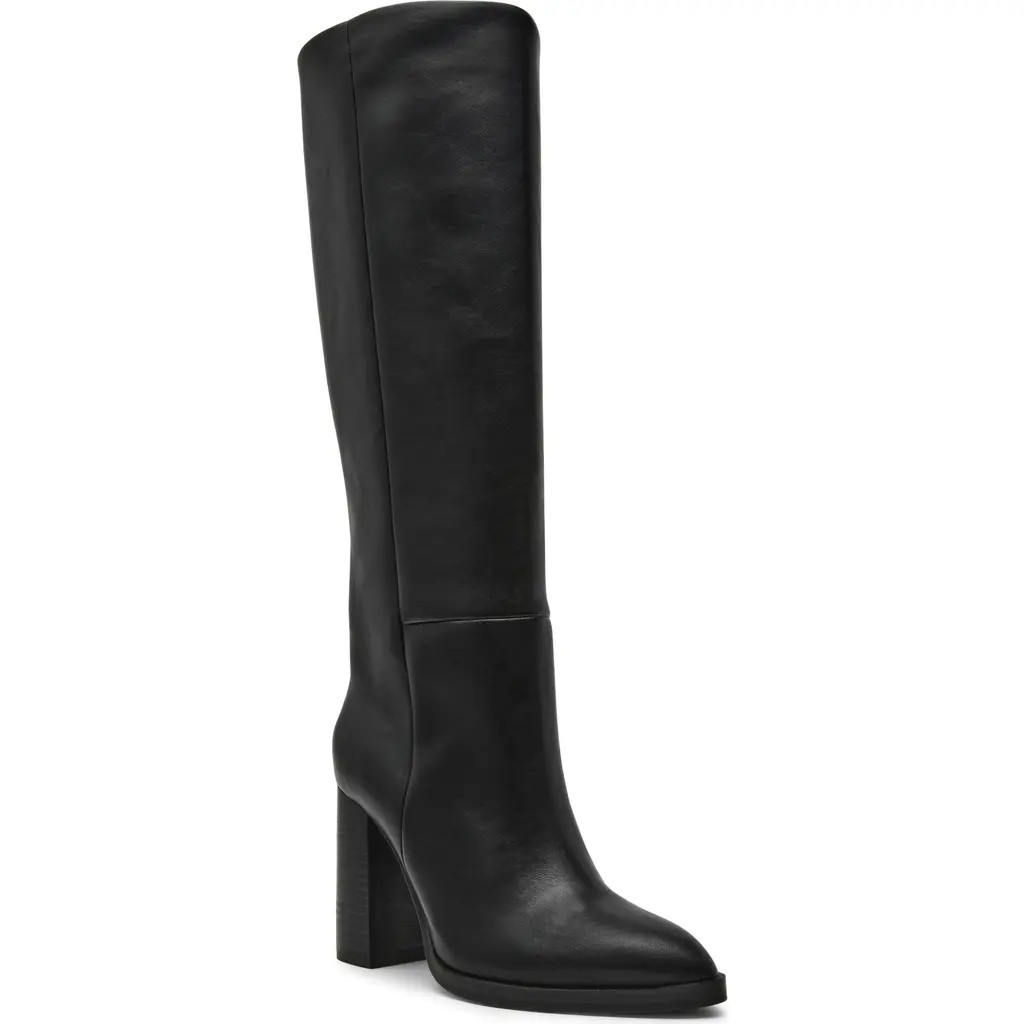 DV by Dolce Vita Bardonny Tall Boot in Black Smooth at Nordstrom Rack, Size 9.5 | Nordstrom Rack