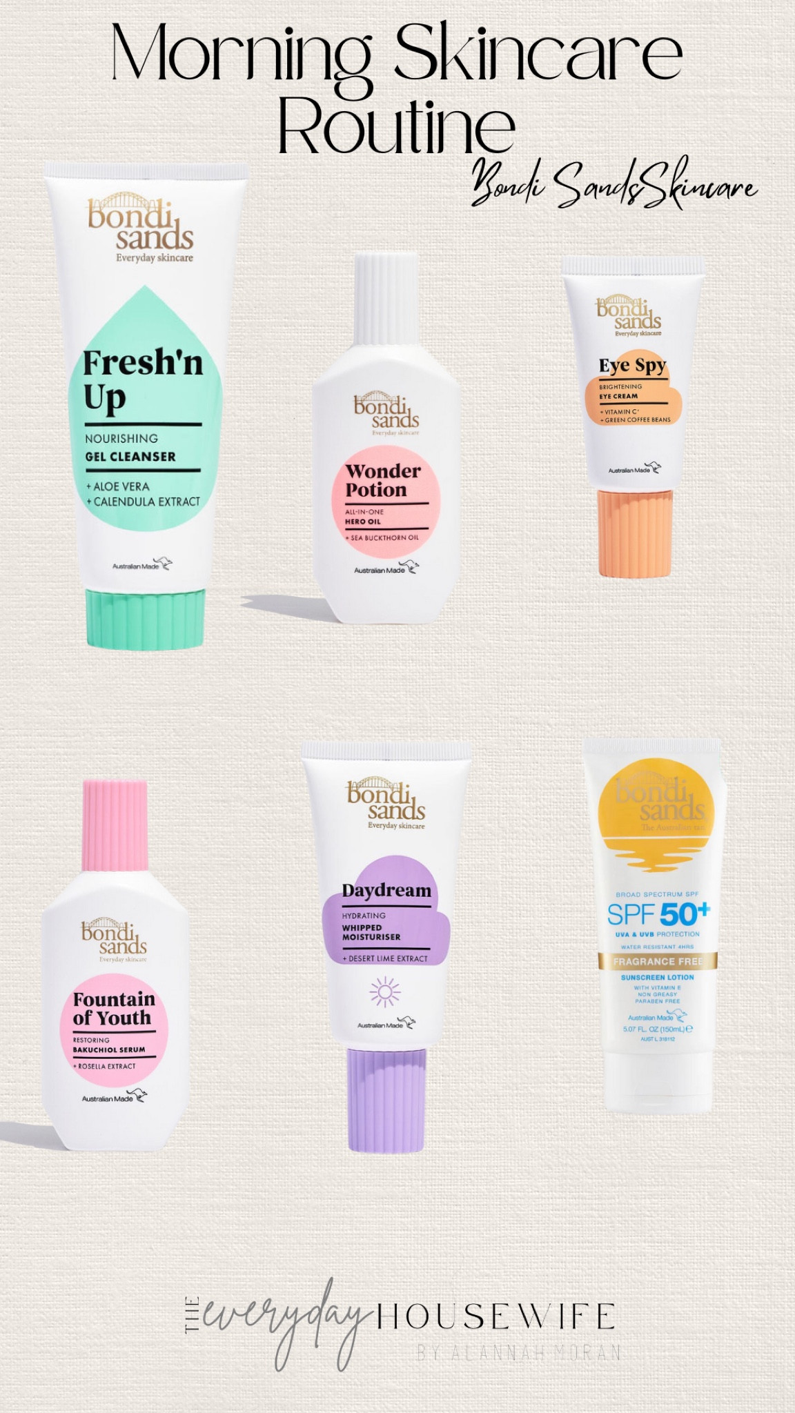 Morning skincare routine with Bondi Sands

#LTKaustralia #LTKunder100 #LTKunder50