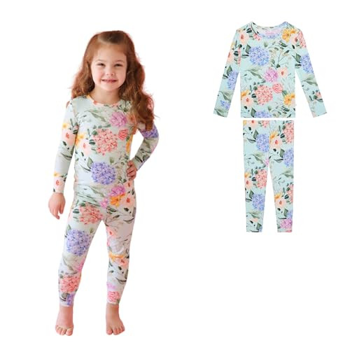 Posh Peanut Classic 2-Piece Girls Pajama Set - Kids Toddlers PJs | Amazon (US)