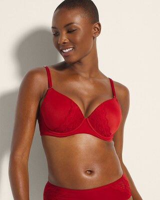 Perfect Coverage Convertible Bra with Lace back | SOMA