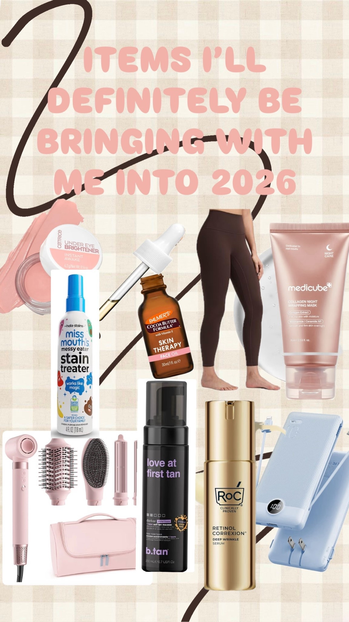 Items I’ll be bringing with me into 2026!

#LTKmomlife #LTKselfcare #LTKgrwm