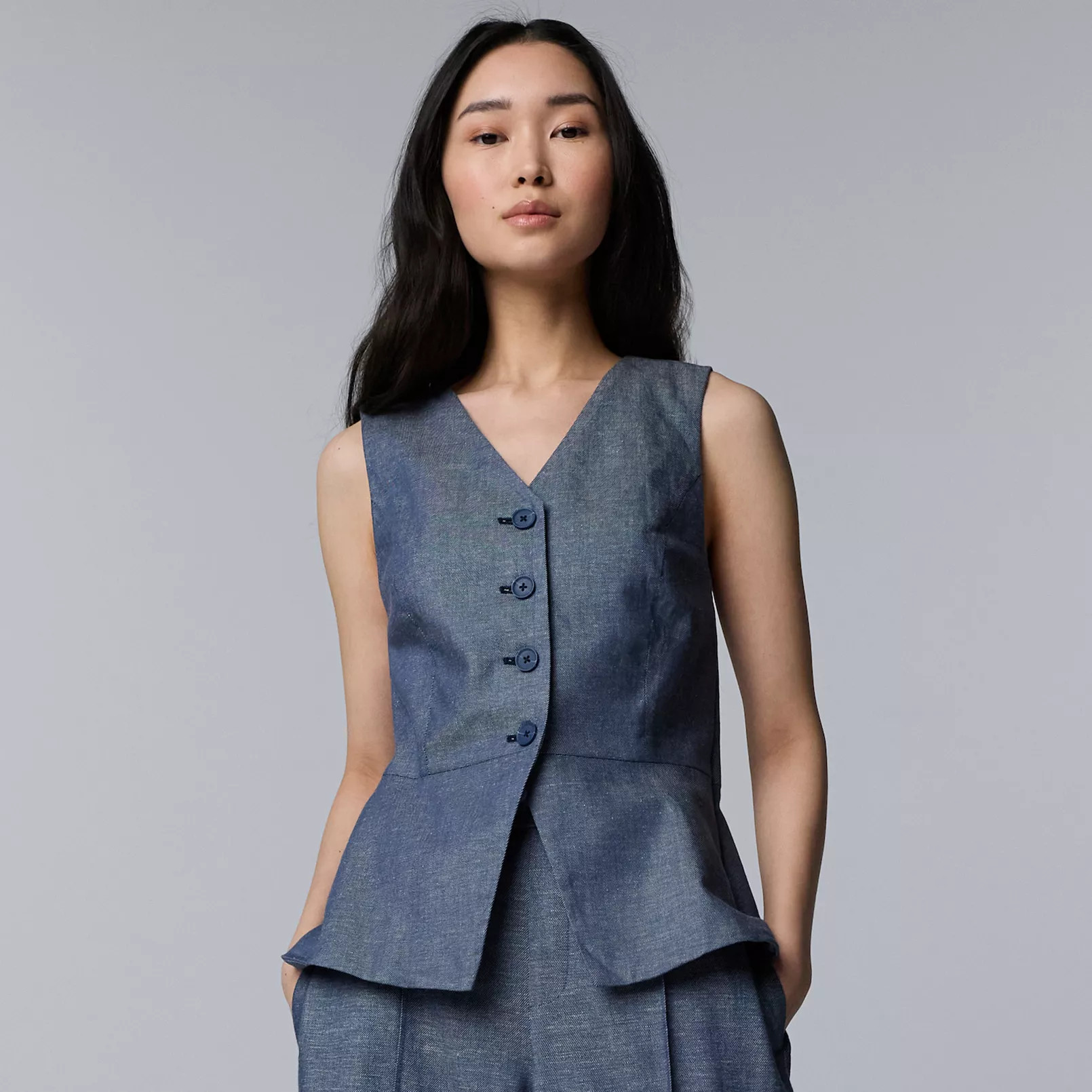 Women's Simply Vera Vera Wang V-Neck Vest Top | Kohl's