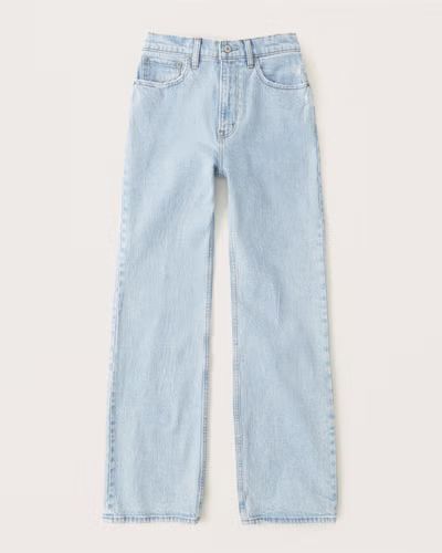 Women's High Rise 90s Relaxed Jean | Women's Bottoms | Abercrombie.com | Abercrombie & Fitch (US)