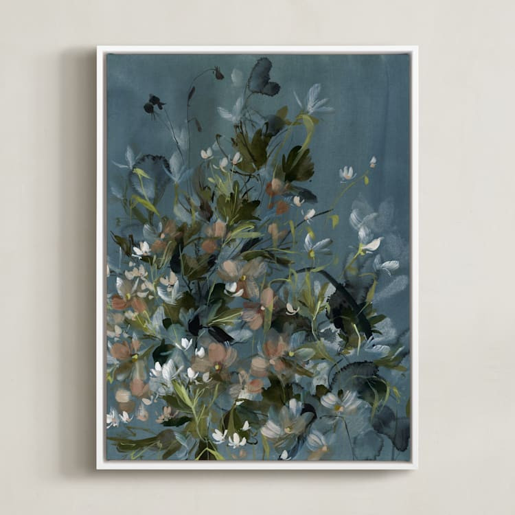 Hydrangeas at Dusk | Minted
