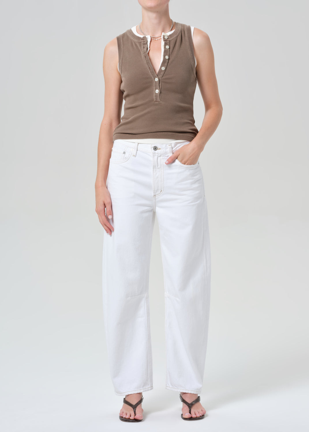 Miro Relaxed Jean in Soft White | Citizens of Humanity